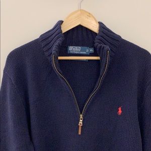 Polo by Ralph Lauren Half-Zip Up Sweater
